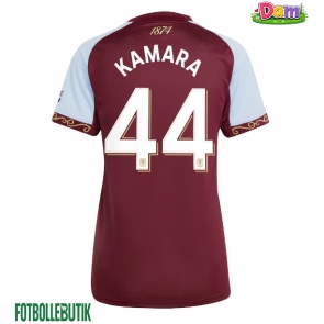 Aston Villa Boubacar Kamara #44 Hemmatröja Kvinnor 2025-26 Kortärmad